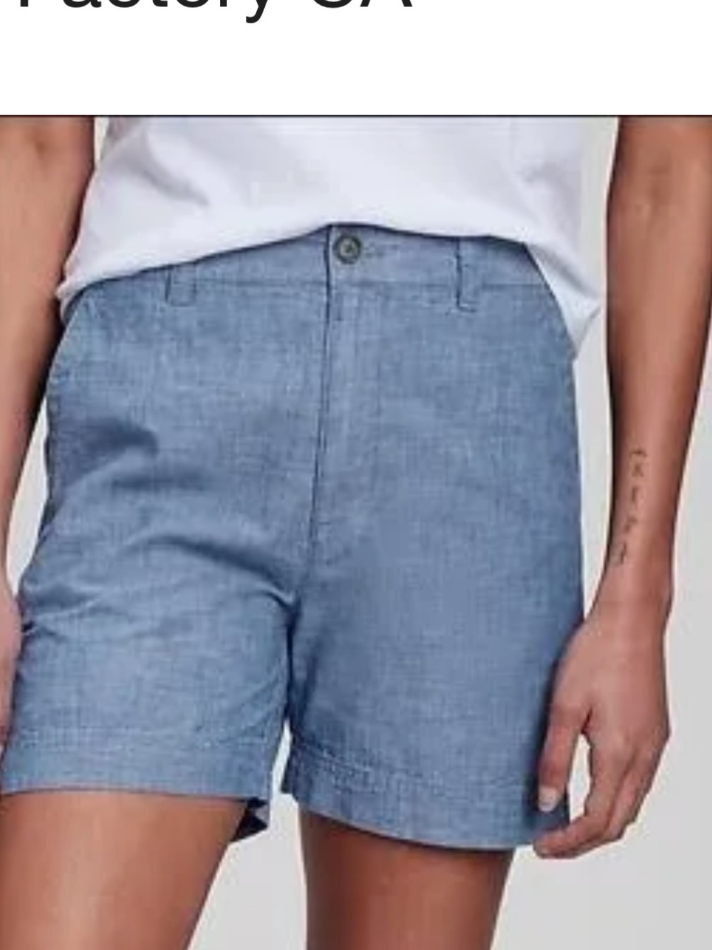 NWT Gap shorts, size 6